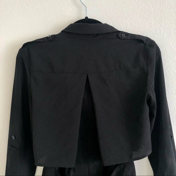 Bebe black cut out romper - Picture 5 of 5